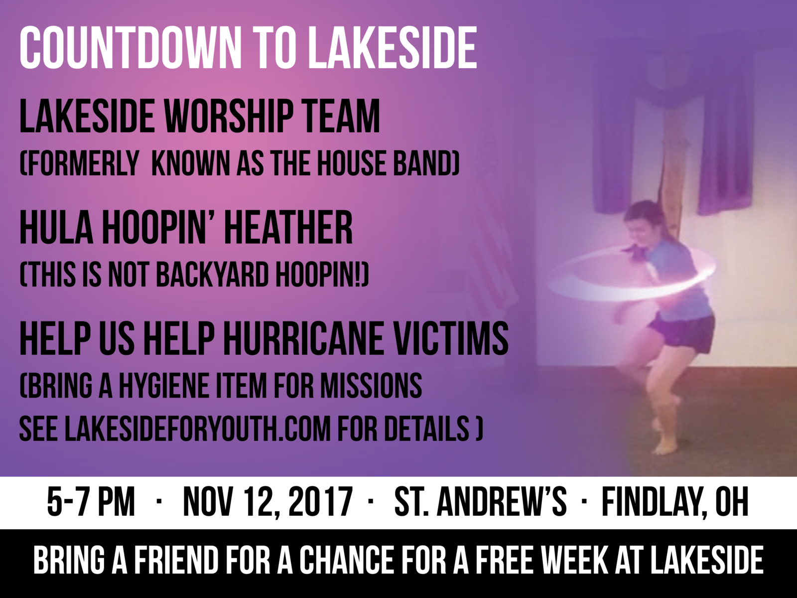 2017 Fall Countdown to Lakeside